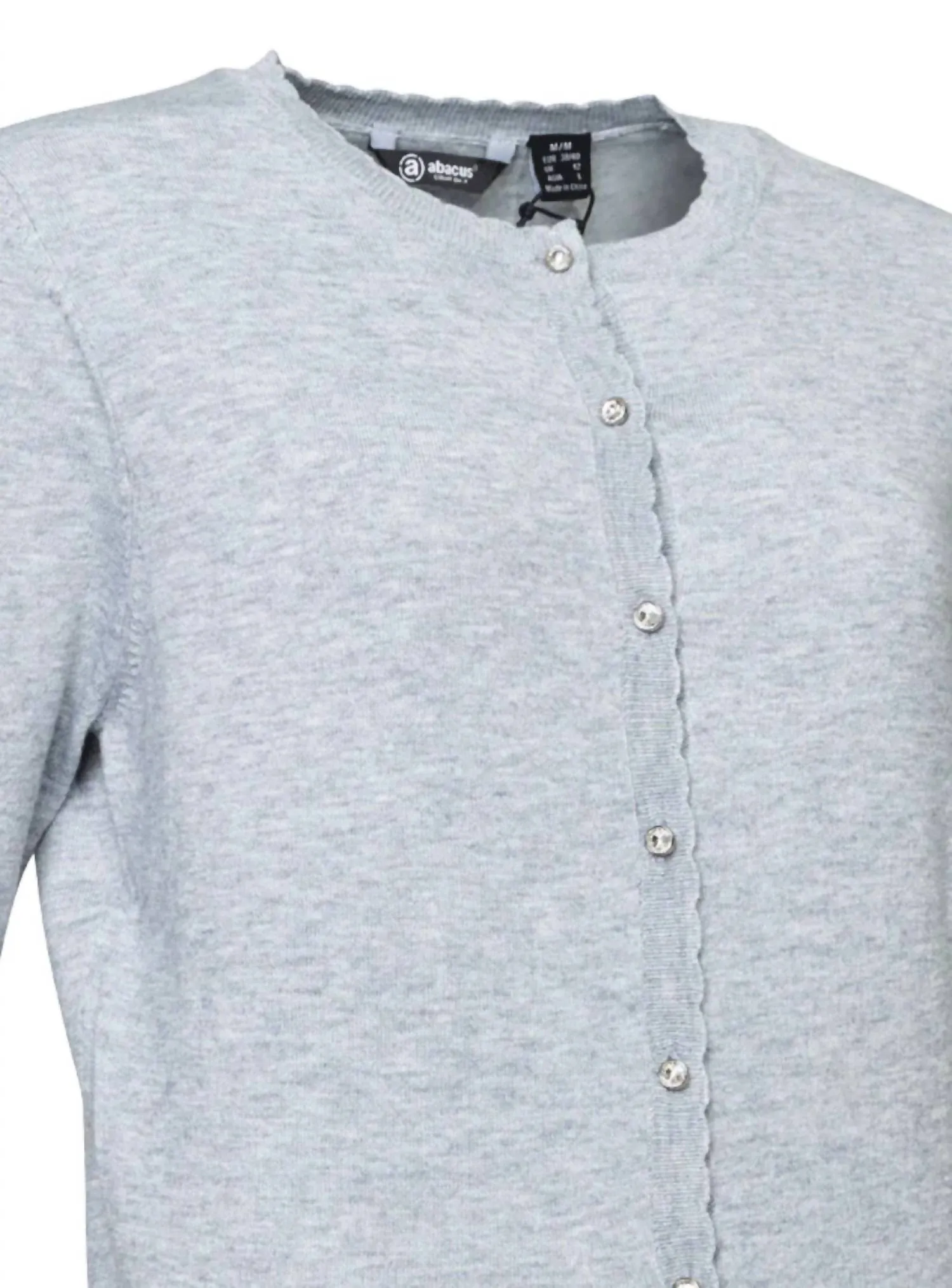 Cardigan Ellerston pour Femme en Gris Mélangé