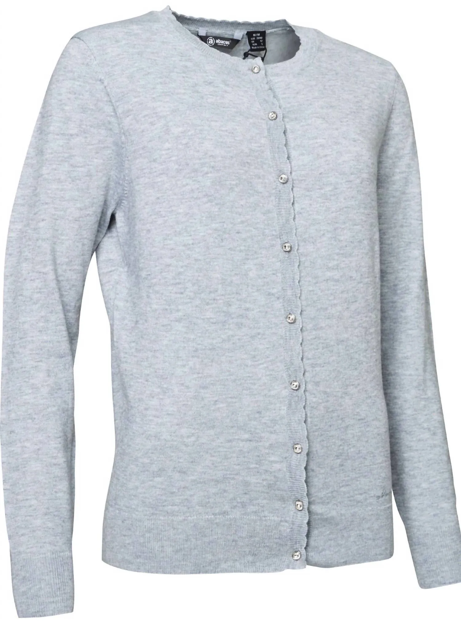 Cardigan Ellerston pour Femme en Gris Mélangé