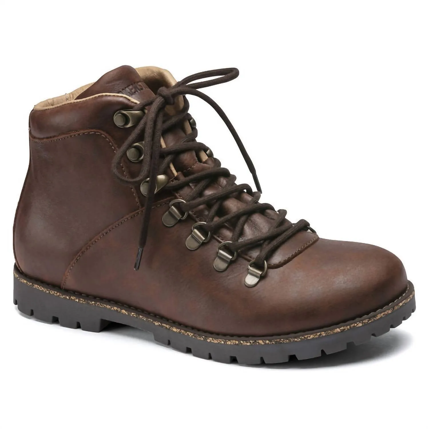 Bottes à lacets Jackson pour femme en marron foncé