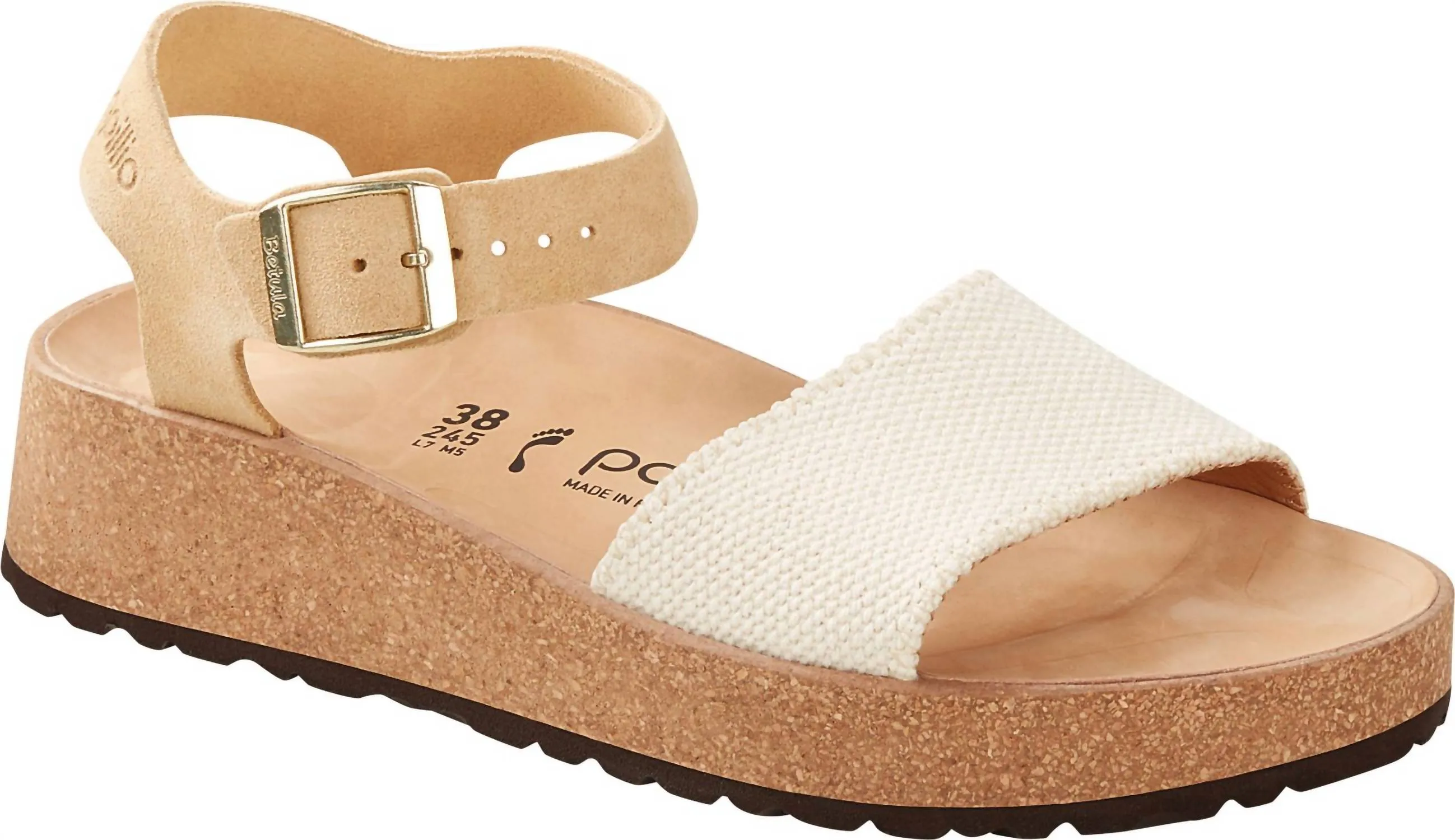 Sandales Glenda pour Femmes en Amande