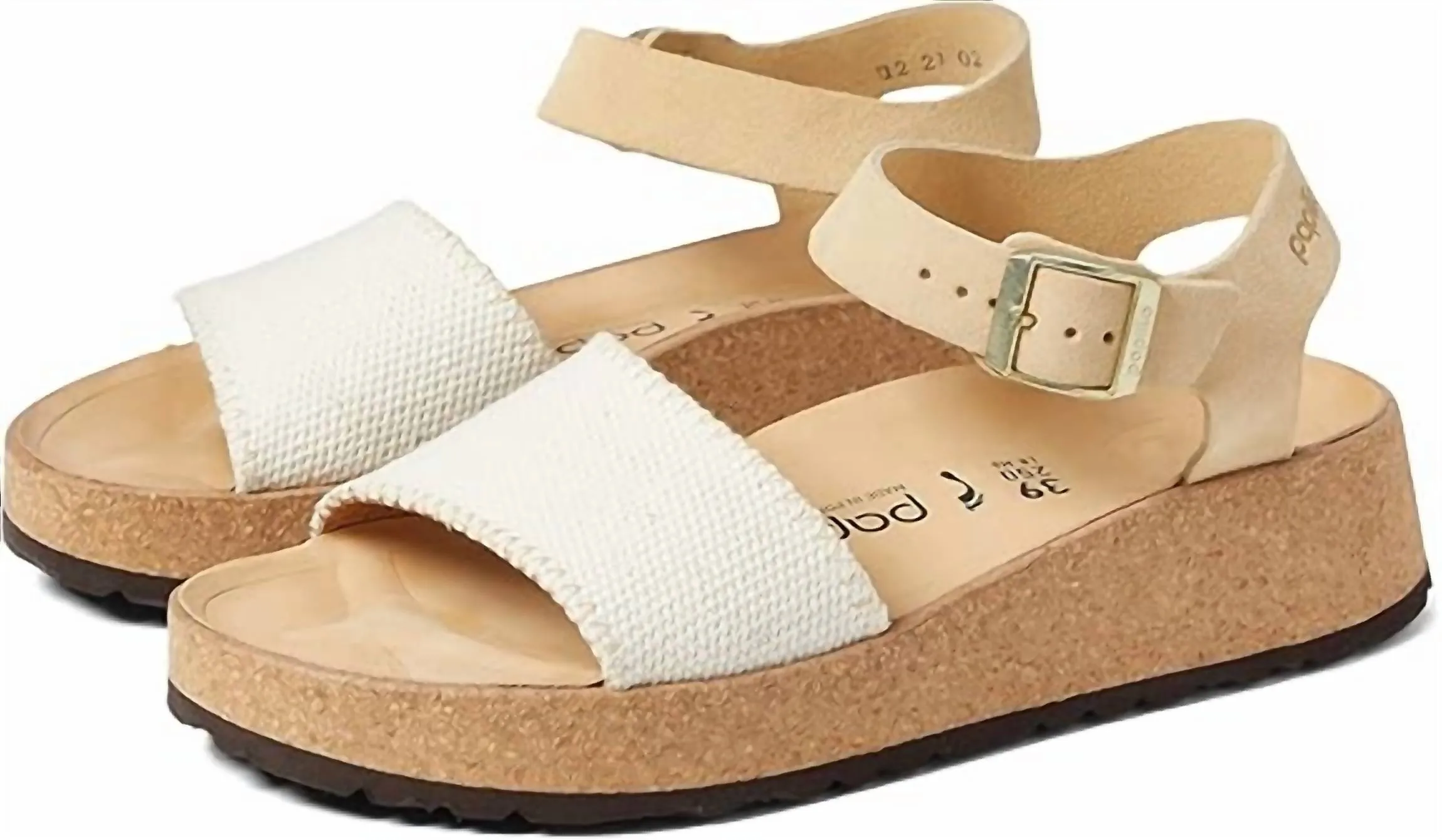 Sandales Glenda pour Femmes en Amande