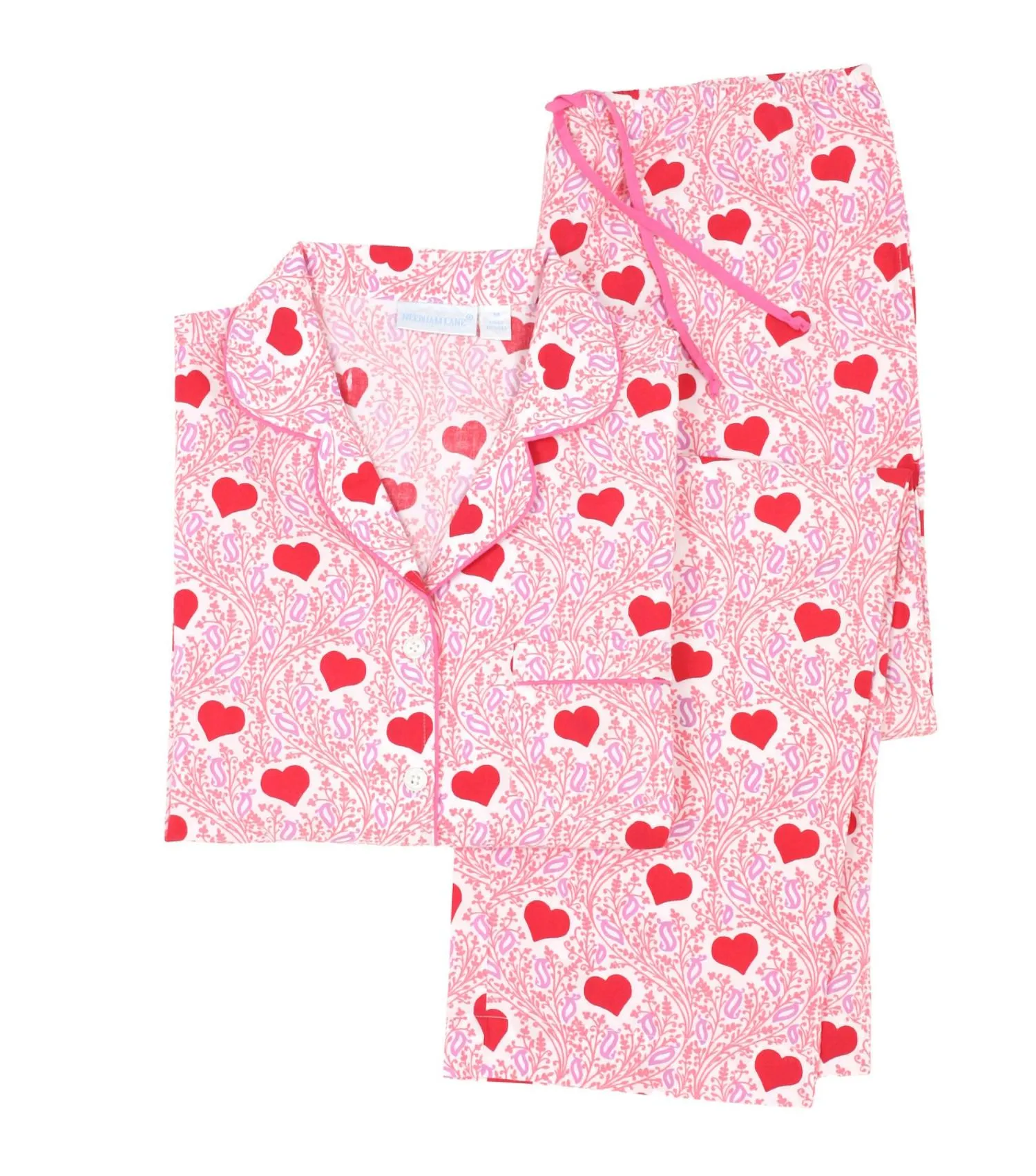 Ensemble Pyjama Femme Lotta Love Manches Longues en Rose