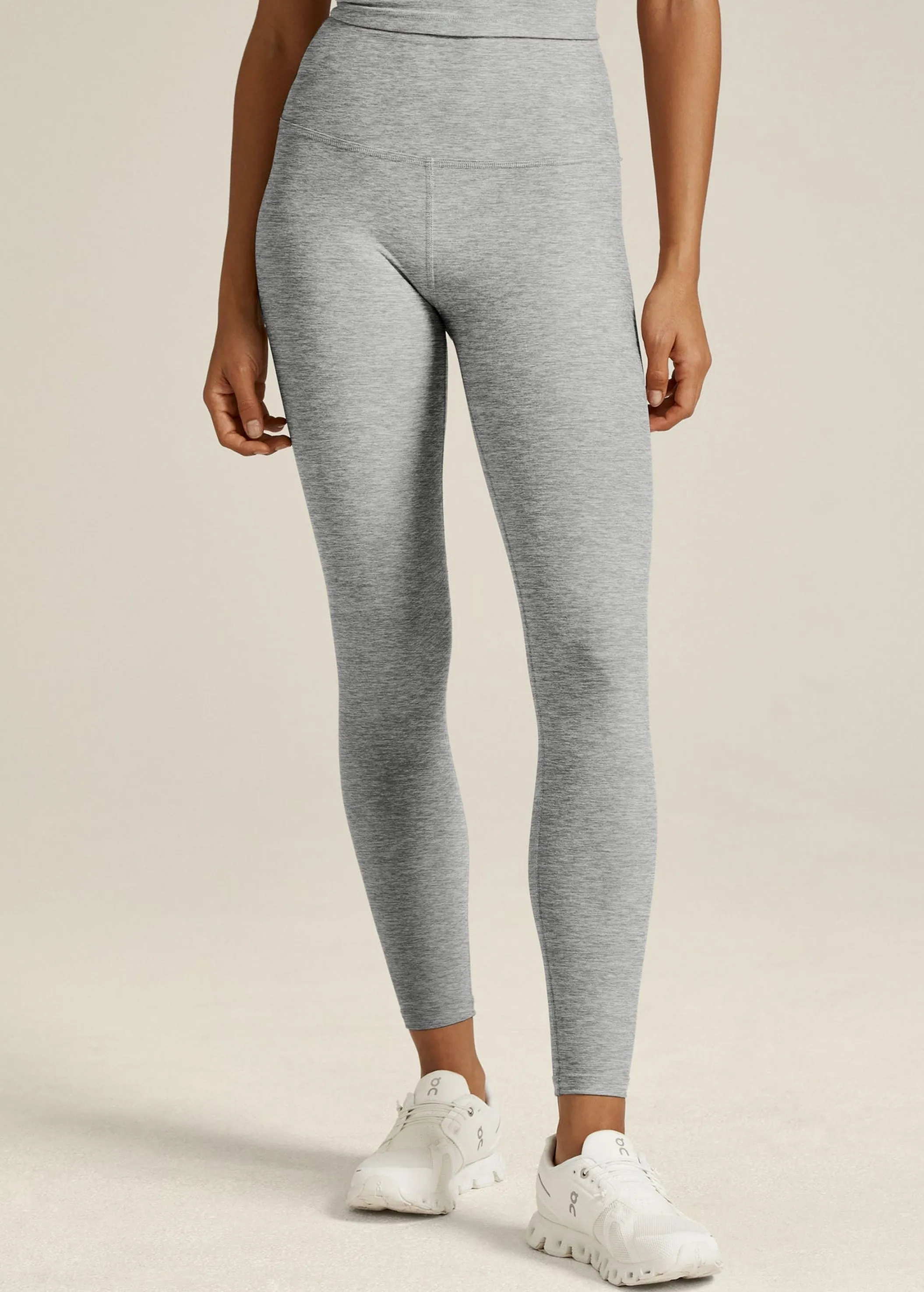 Leggings femme unis, Gris clair