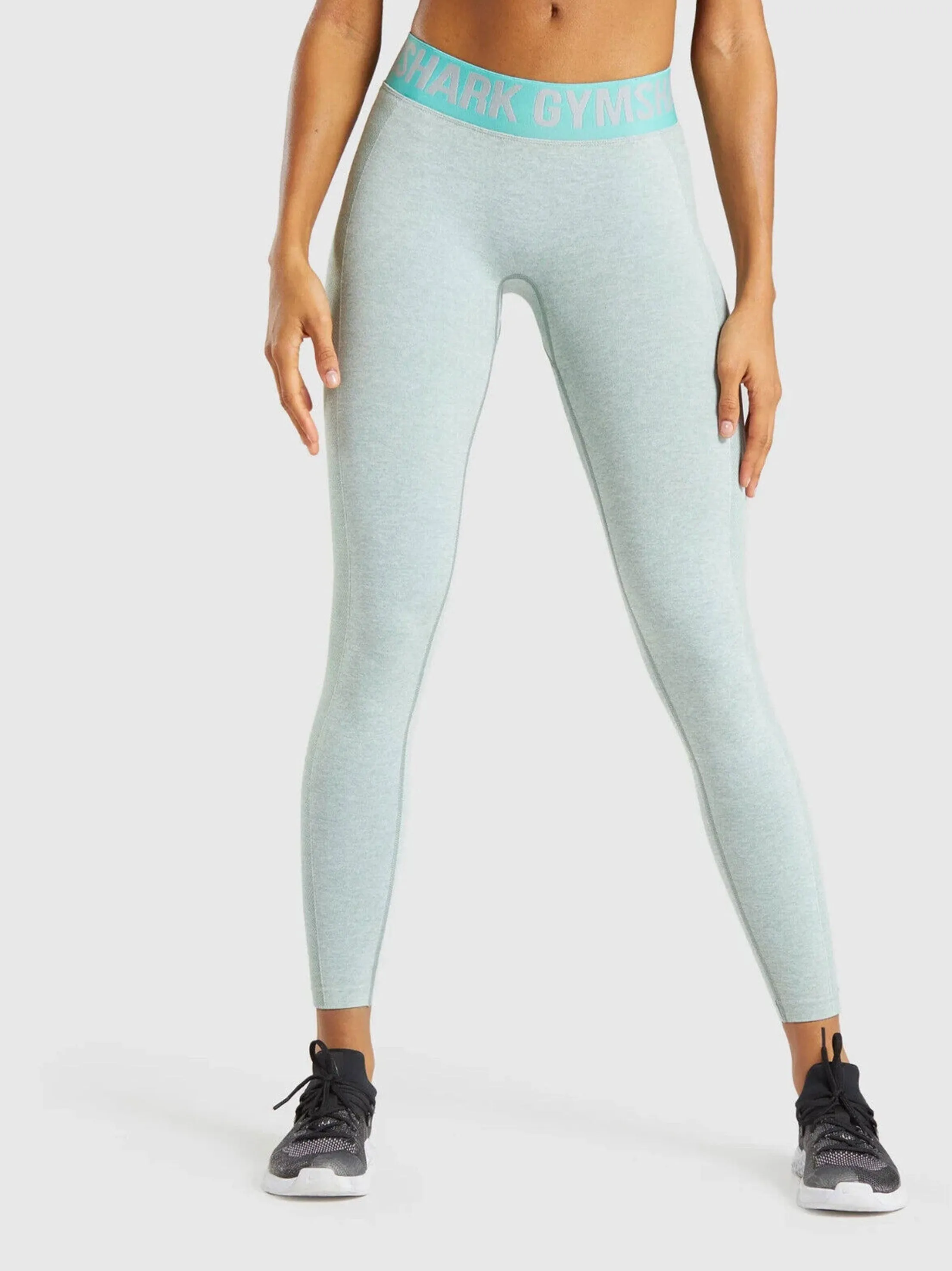 Leggings texturés pour femmes, Vert menthe