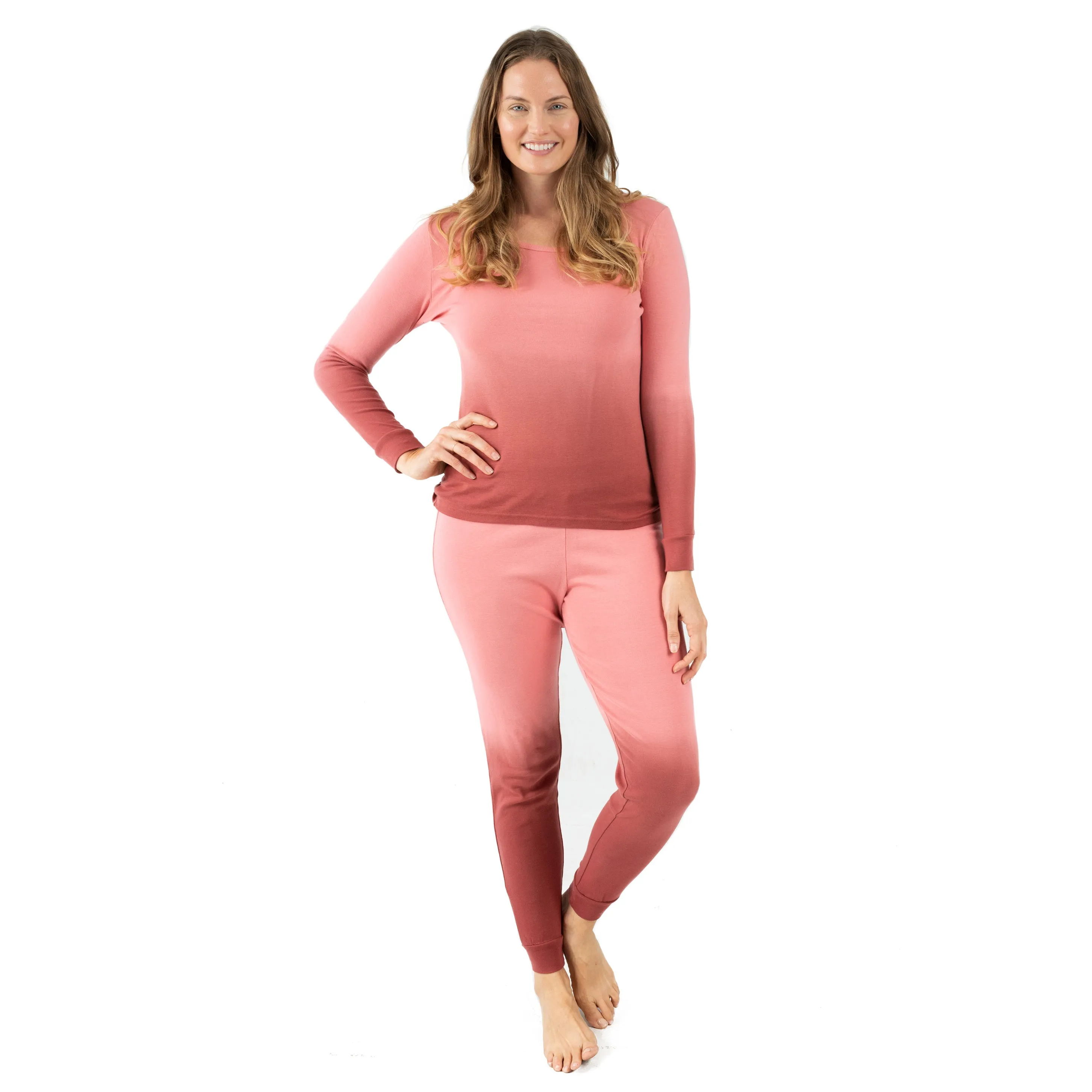 Pyjama en coton deux pièces pour femme - Technique tie-dye